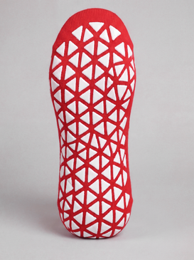 Dowdallshill G.F & A.C Grip Socks (Red/White)