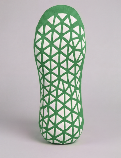 Annaclone GAC Grip Socks (Green/White)