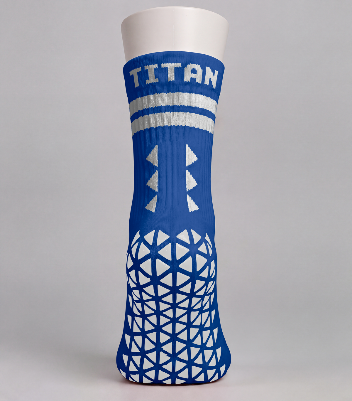 Derrynoose GAC Grip Socks (Blue/White)