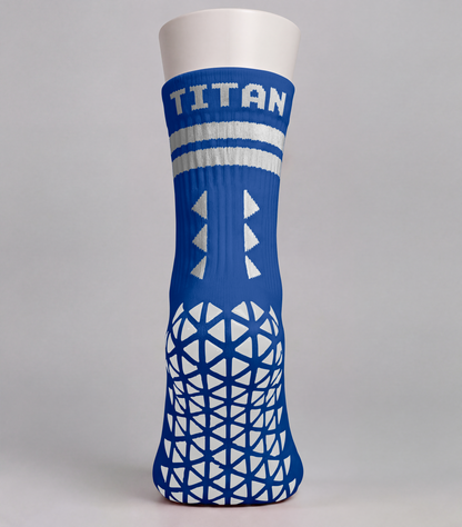 Derrynoose GAC Grip Socks (Blue/White)