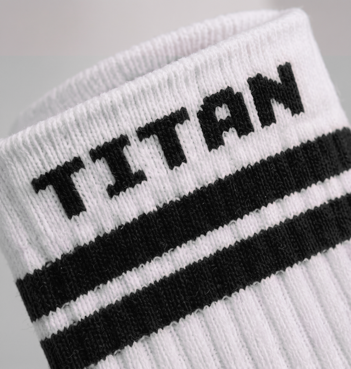 Newcastle Town F.C. Grip Socks (White/Black)