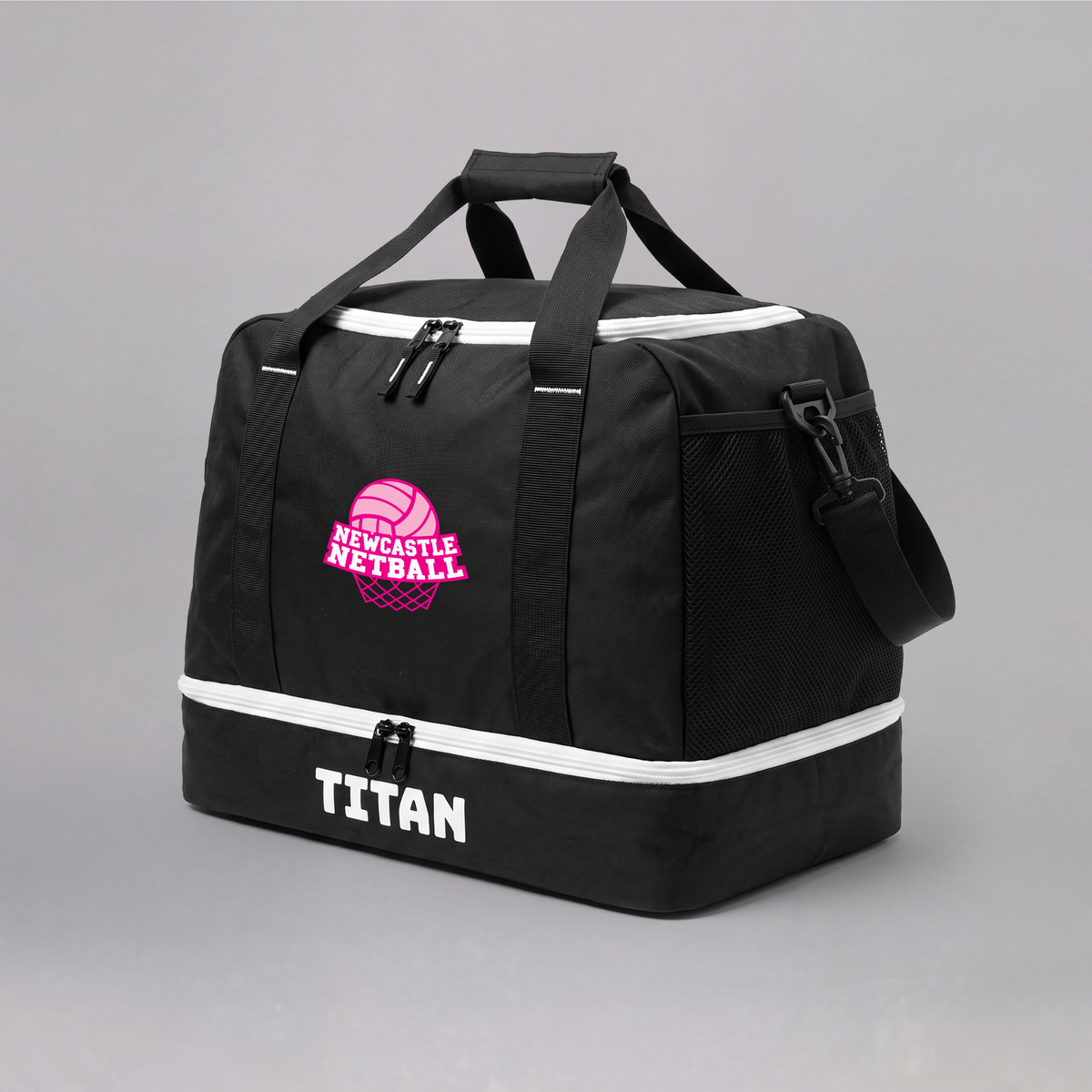 Newcastle Netball Club Personalised Kit Bag