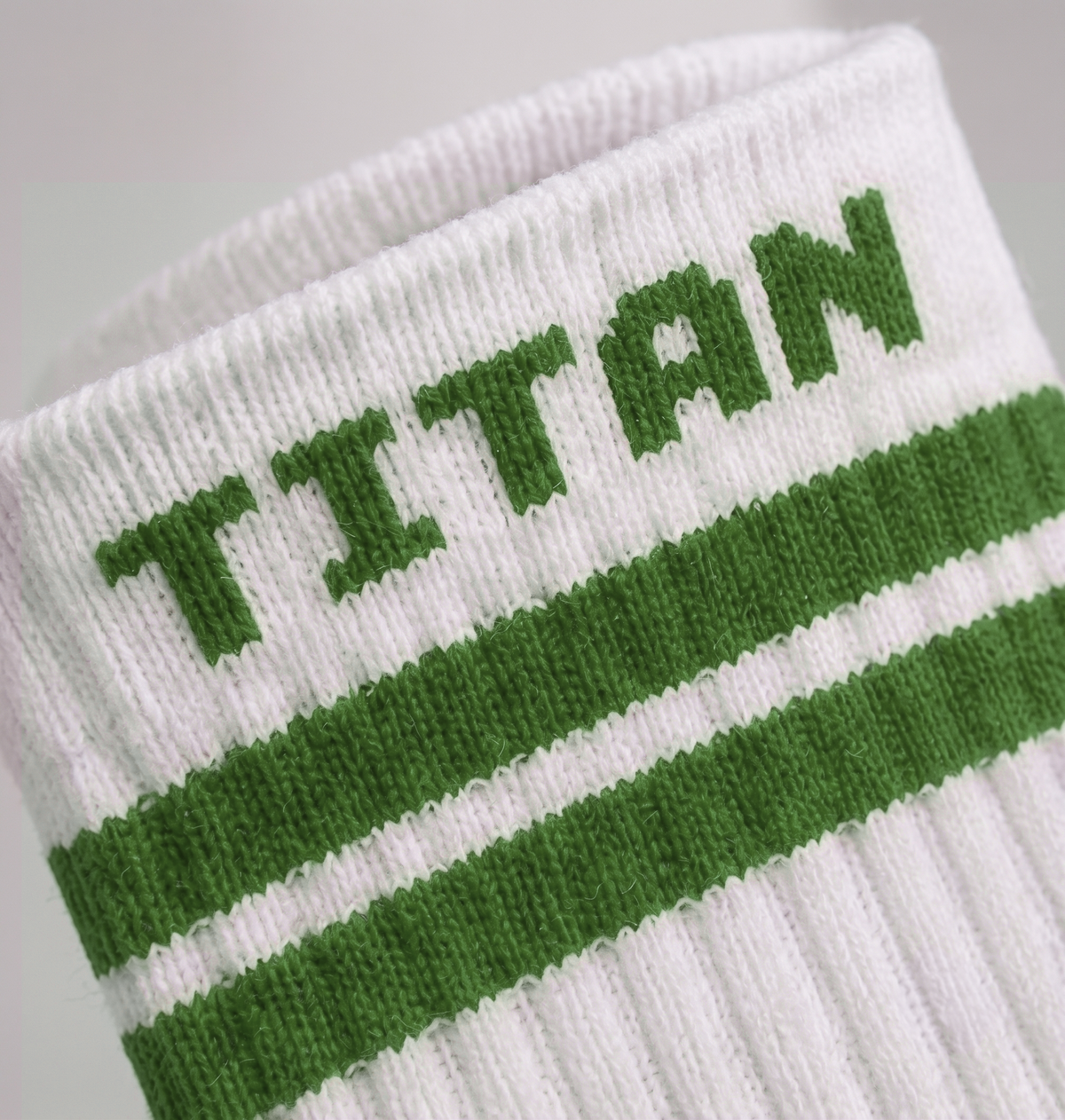 Annaclone GAC Grip Socks (White/Green)