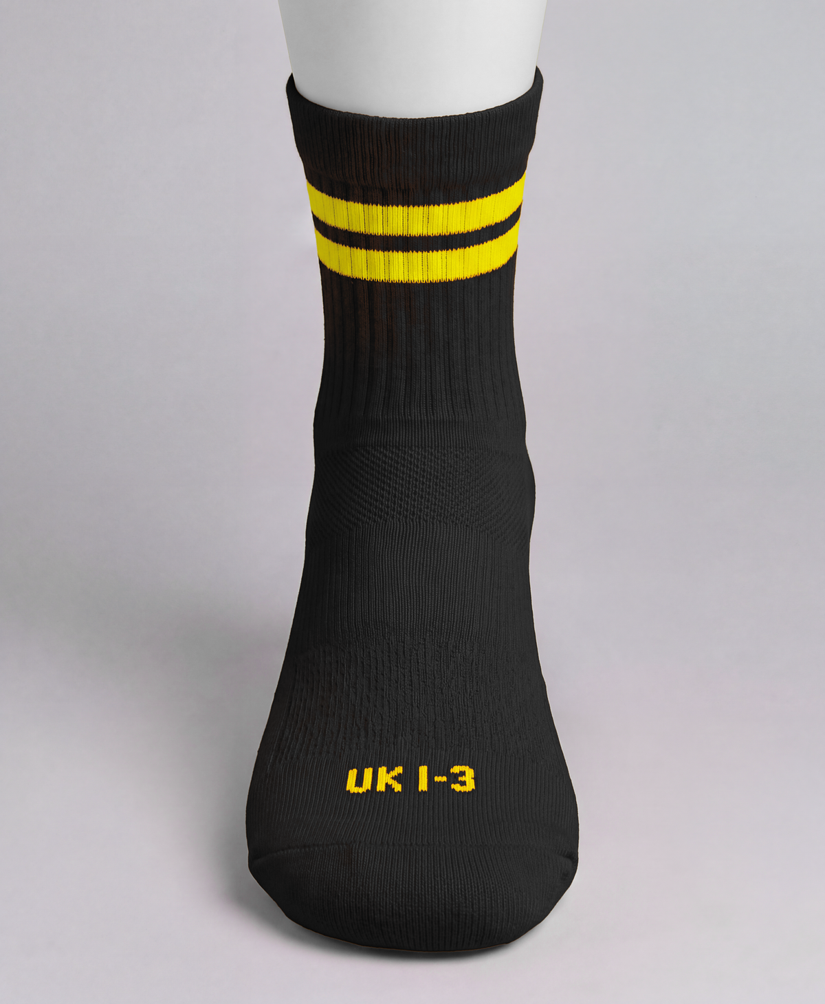 Glenn GAC Grip Socks (Black/Yellow)