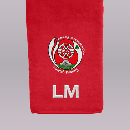 Carrickcruppen GAA Personalised Golf Towel