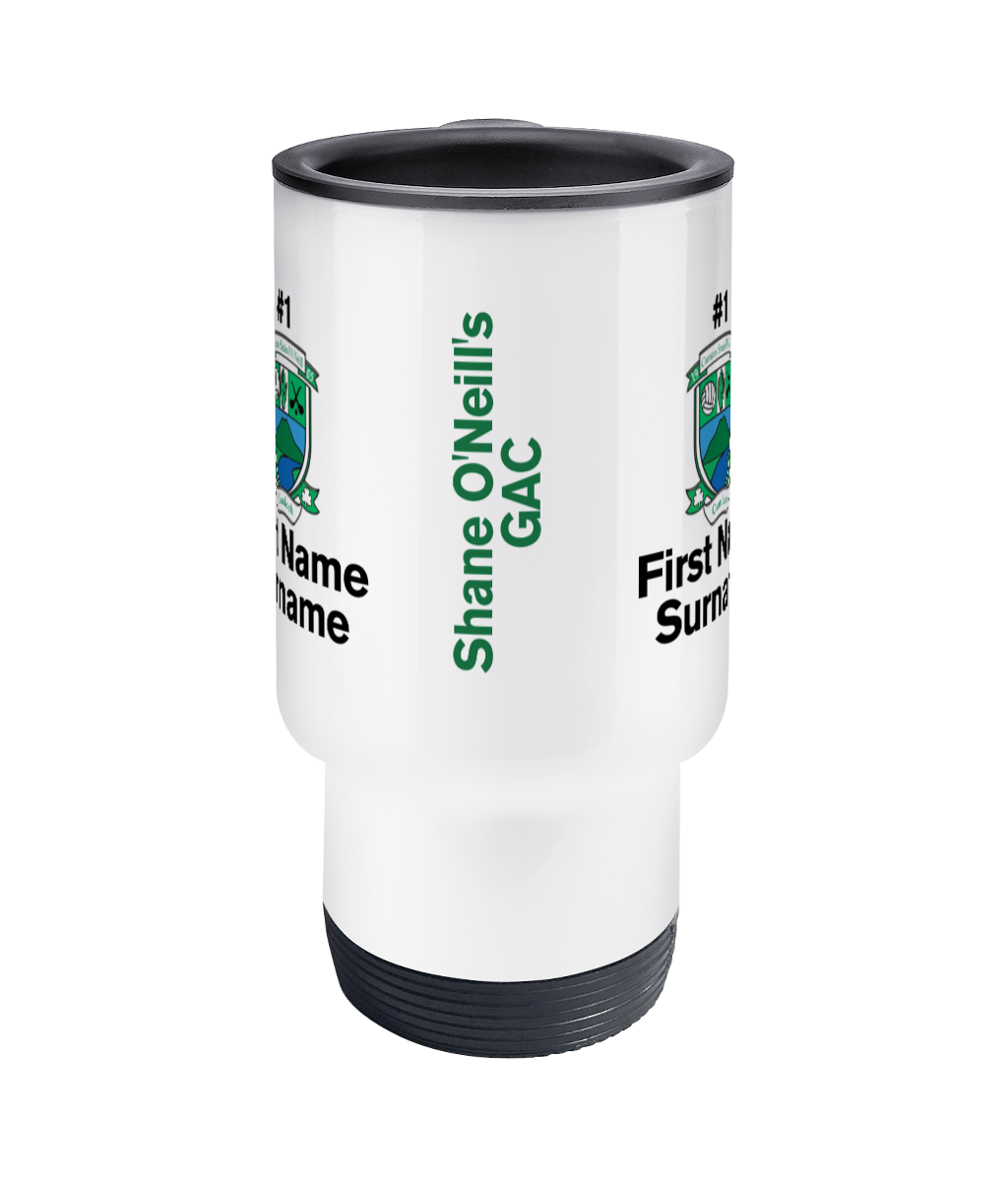 Personalised Shane O'Neill's GAC Travel Coffee Mug