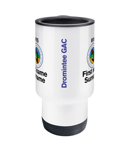 Personalised Dromintee GAC Travel Coffee Mug