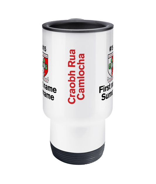 Personalised Craobh Rua Camlocha Travel Coffee Mug