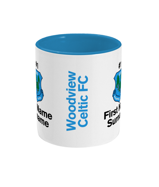 Personalised Woodview Celtic FC Mug