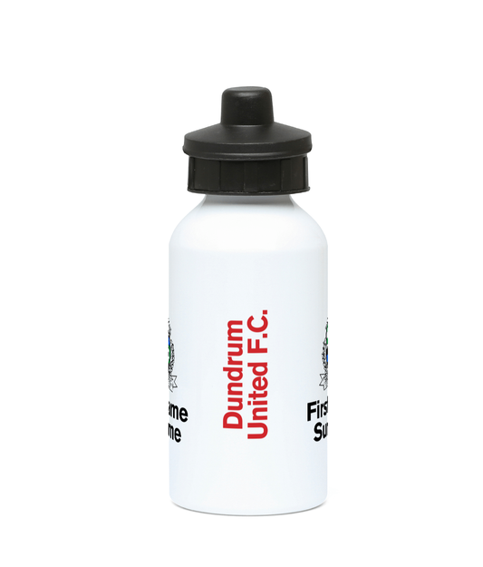 Personalised Dundrum United F.C. Water Bottle