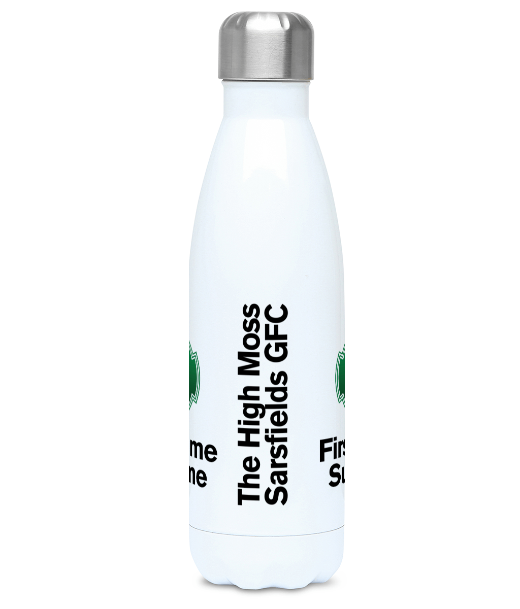 Personalised High Moss Sarsfields GFC Chilli Bottle