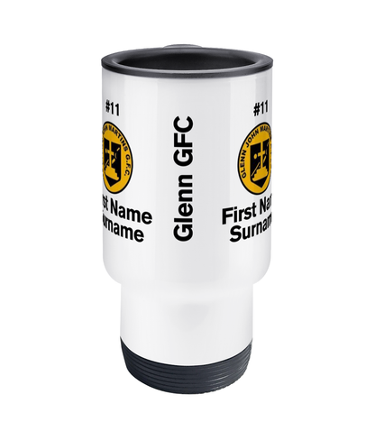 Personalised Glenn G.F.C Travel Coffee Mug