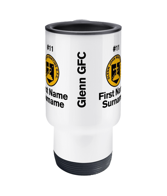 Personalised Glenn G.F.C Travel Coffee Mug