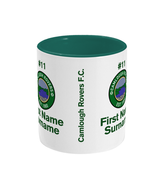 Personalised Camlough Rovers F.C. Mug