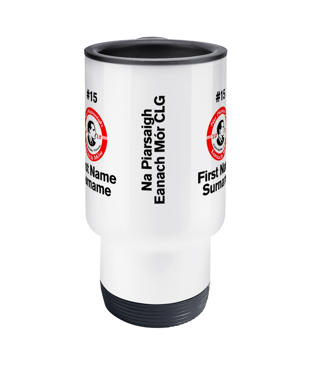 Personalised Na Piarsaigh Eanach Mór CLG Travel Coffee Mug