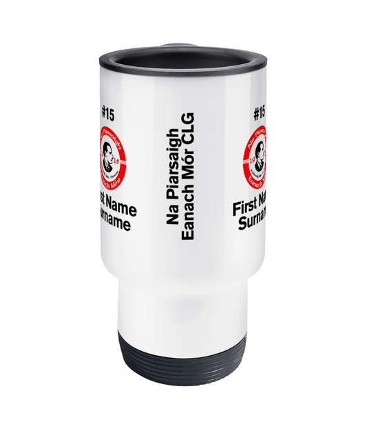Personalised Na Piarsaigh Eanach Mór CLG Travel Coffee Mug