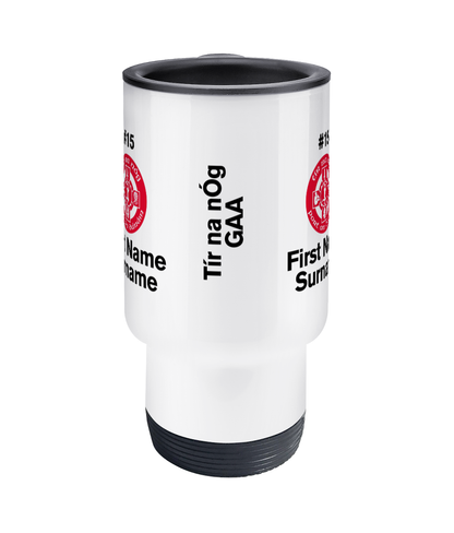 Personalised Tír na nÓg GAA Travel Coffee Mug