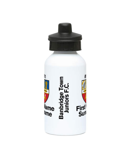 Personalised Banbridge Town Junior FC Water Bottle