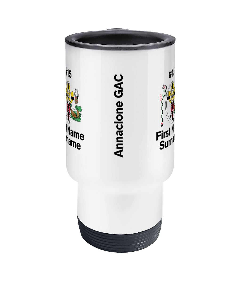 Personalised Annaclone GAC Travel Coffee Mug