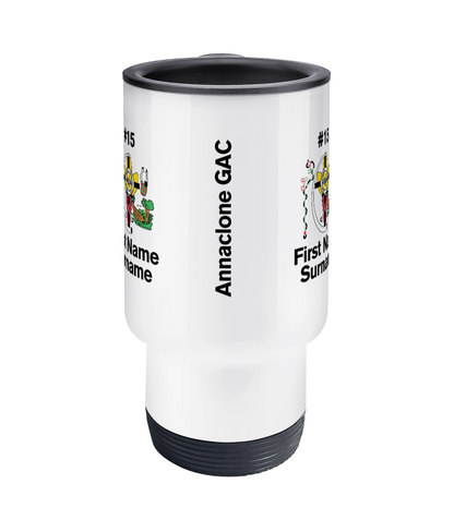 Personalised Annaclone GAC Travel Coffee Mug
