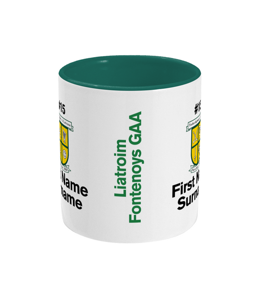 Personalised Liatroim Fontenoys GAA Mug
