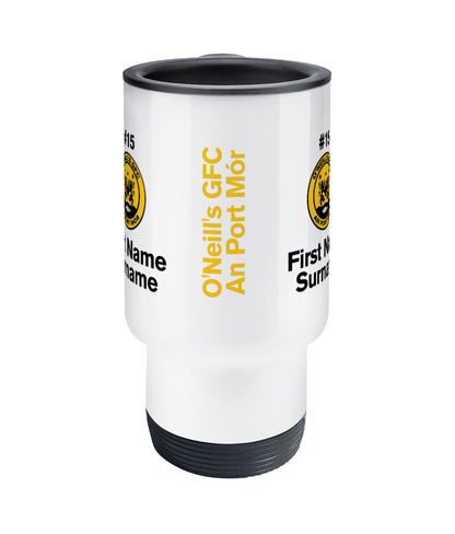 Personalised O'Neill's GFC An Port Mór Travel Coffee Mug