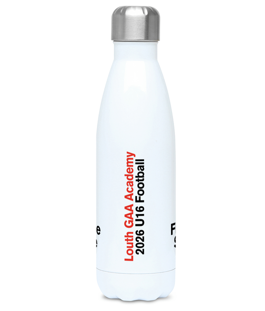 Personalised Louth GAA Academy U16 Football Chilli Bottle