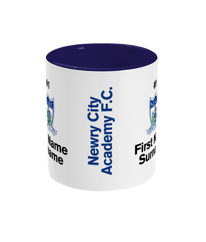 Personalised Newry City Academy F.C. Mug