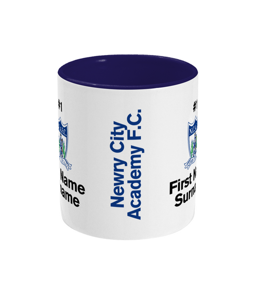 Personalised Newry City Academy F.C. Mug