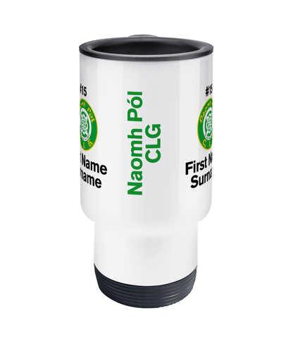 Personalised St Pauls GFC Lurgan Travel Coffee Mug