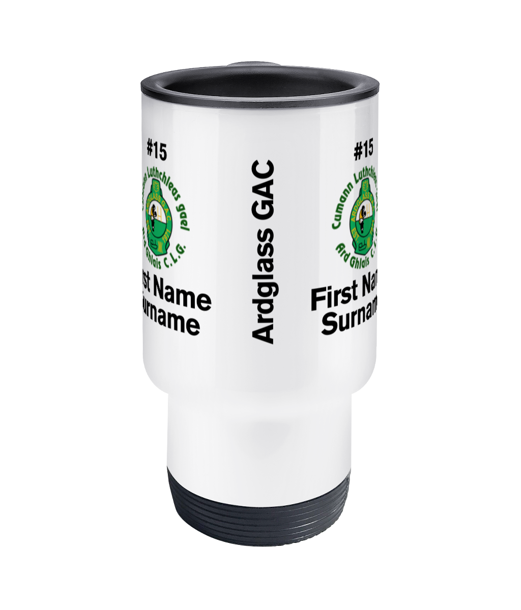 Personalised Ardglass GAC Travel Coffee Mug