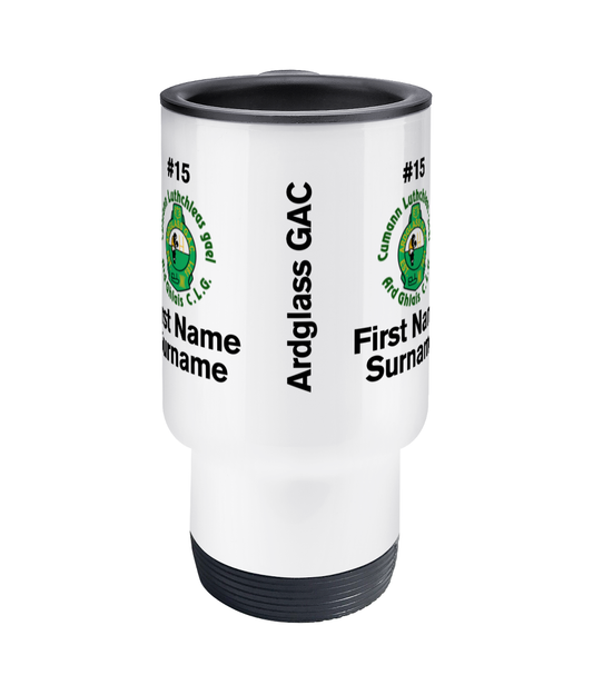 Personalised Ardglass GAC Travel Coffee Mug
