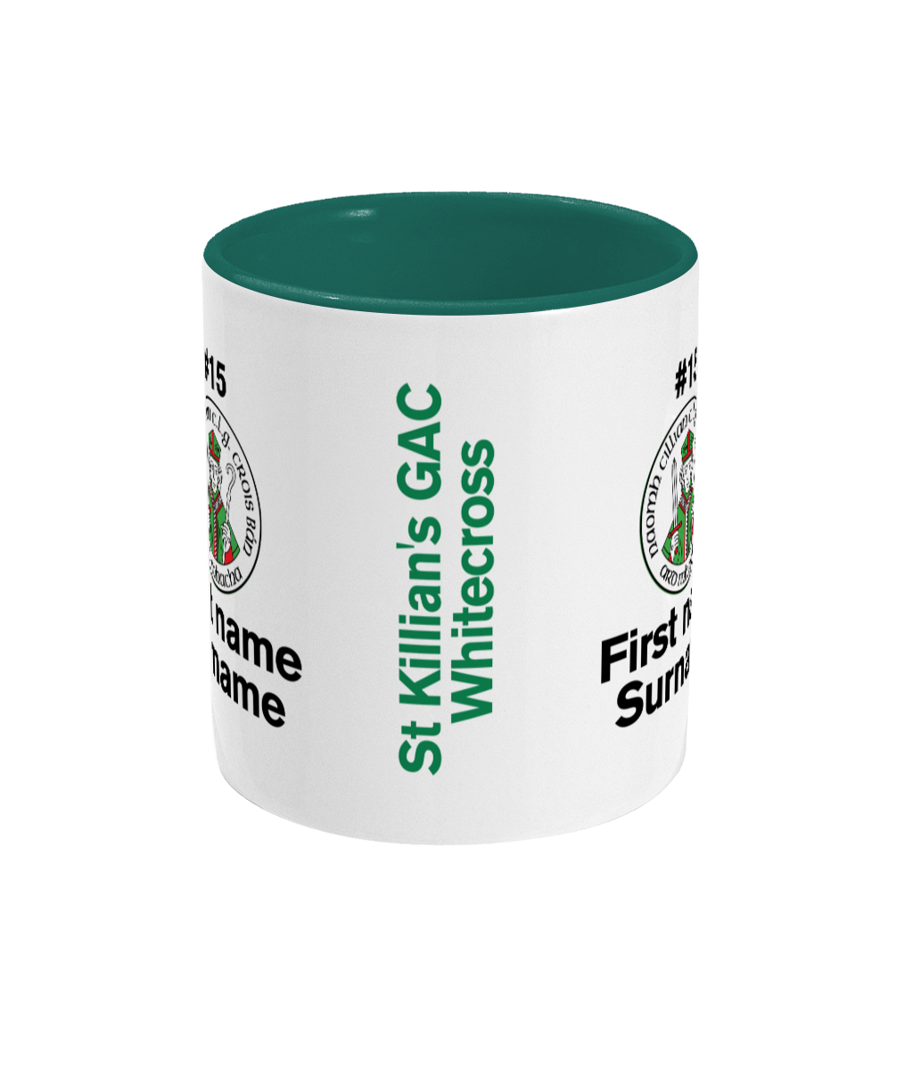 Personalised St Killian's GAC Whitecross Mug