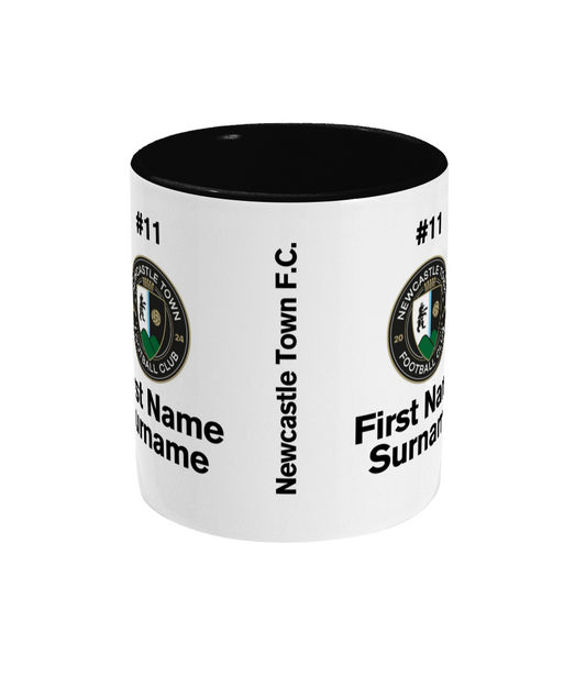 Personalised Newcastle Town F.C. Mug