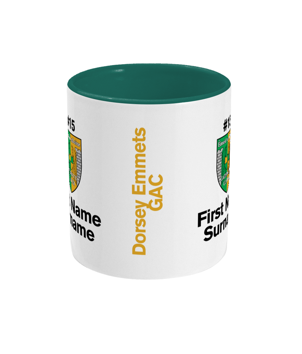 Personalised Dorsey Emmets GAC Mug