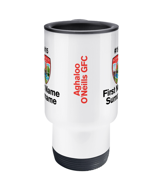 Personalised Aghaloo O'Neills GFC Travel Coffee Mug