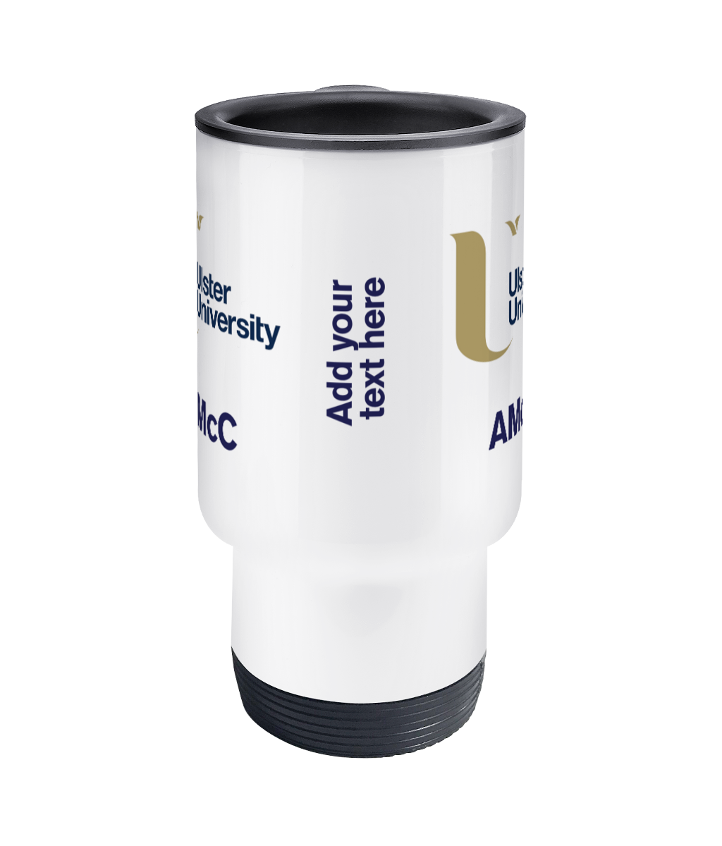 Personalised Ulster University Travel Coffee Mug