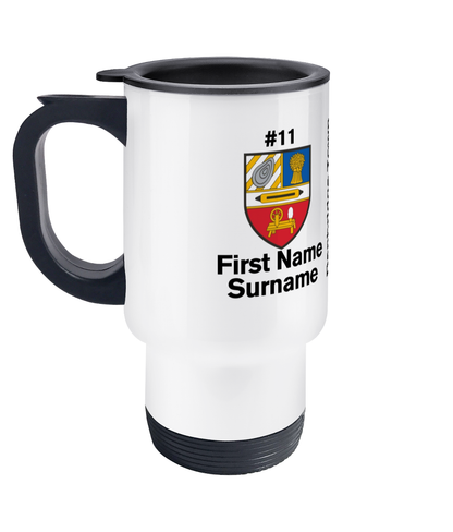 Personalised Banbridge Town Juniors F.C. Travel Coffee Mug