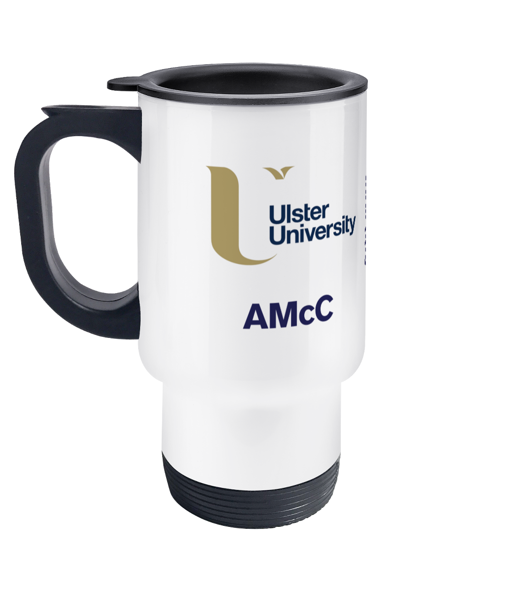 Personalised Ulster University Travel Coffee Mug