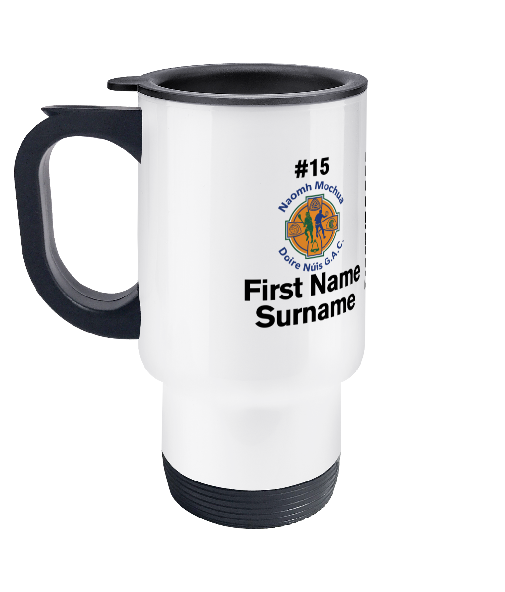 Personalised Derrynoose GAC Travel Coffee Mug