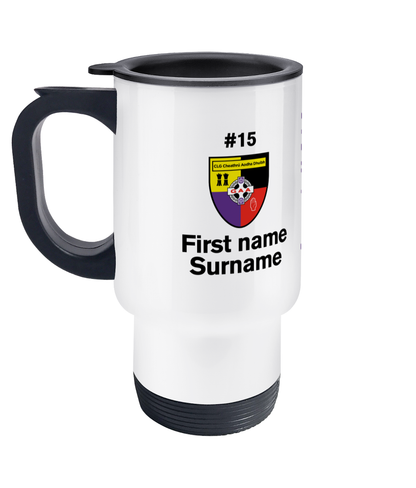 Personalised Carryduff GAC Travel Coffee Mug