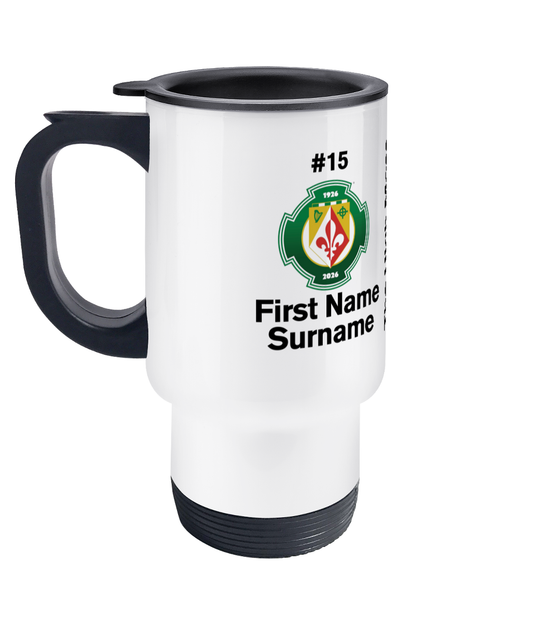 Personalised High Moss Sarsfields GFC Travel Coffee Mug