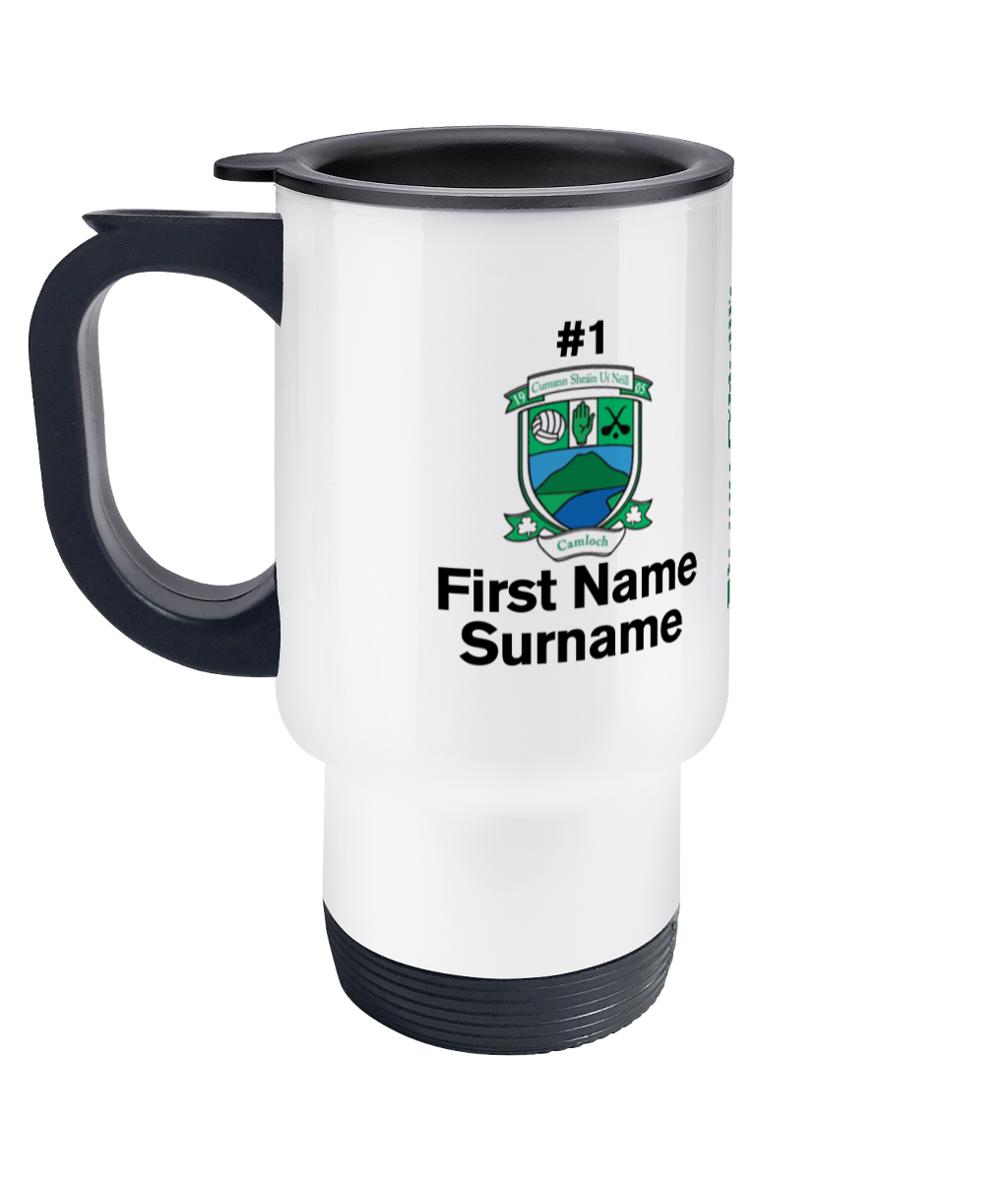 Personalised Shane O'Neill's GAC Travel Coffee Mug