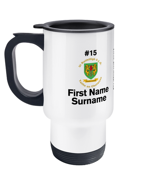 Personalised Collegeland O'Rahilly's GAC Travel Coffee Mug