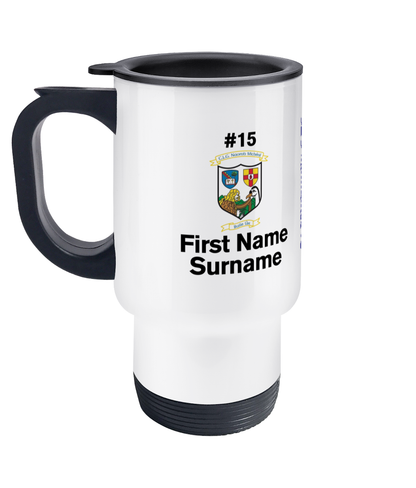 Personalised St Michael’s GFC Newtownhamilton Travel Coffee Mug