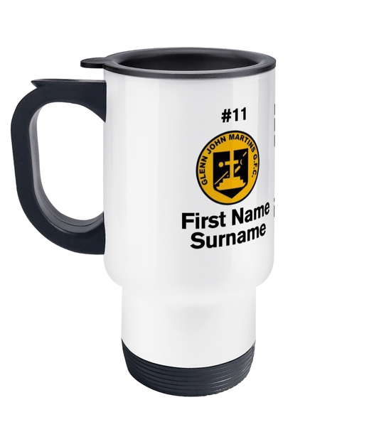 Personalised Glenn G.F.C Travel Coffee Mug
