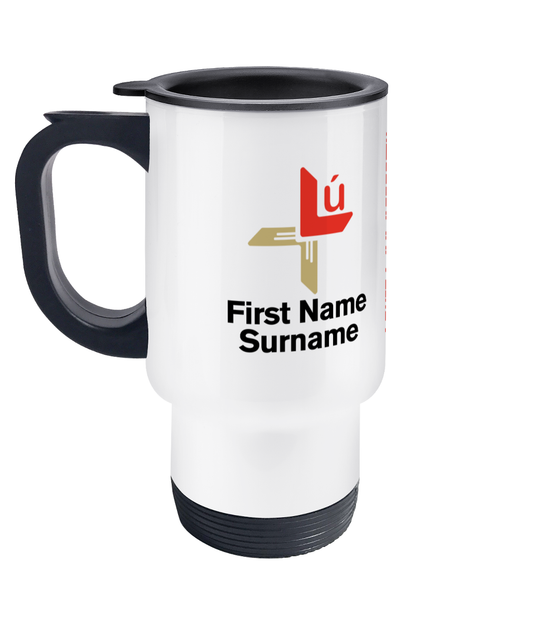 Personalised Louth GAA Academy U15 Hurling Travel Coffee Mug