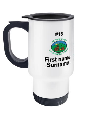 Personalised St Mary's Granemore Camogie Travel Coffee Mug