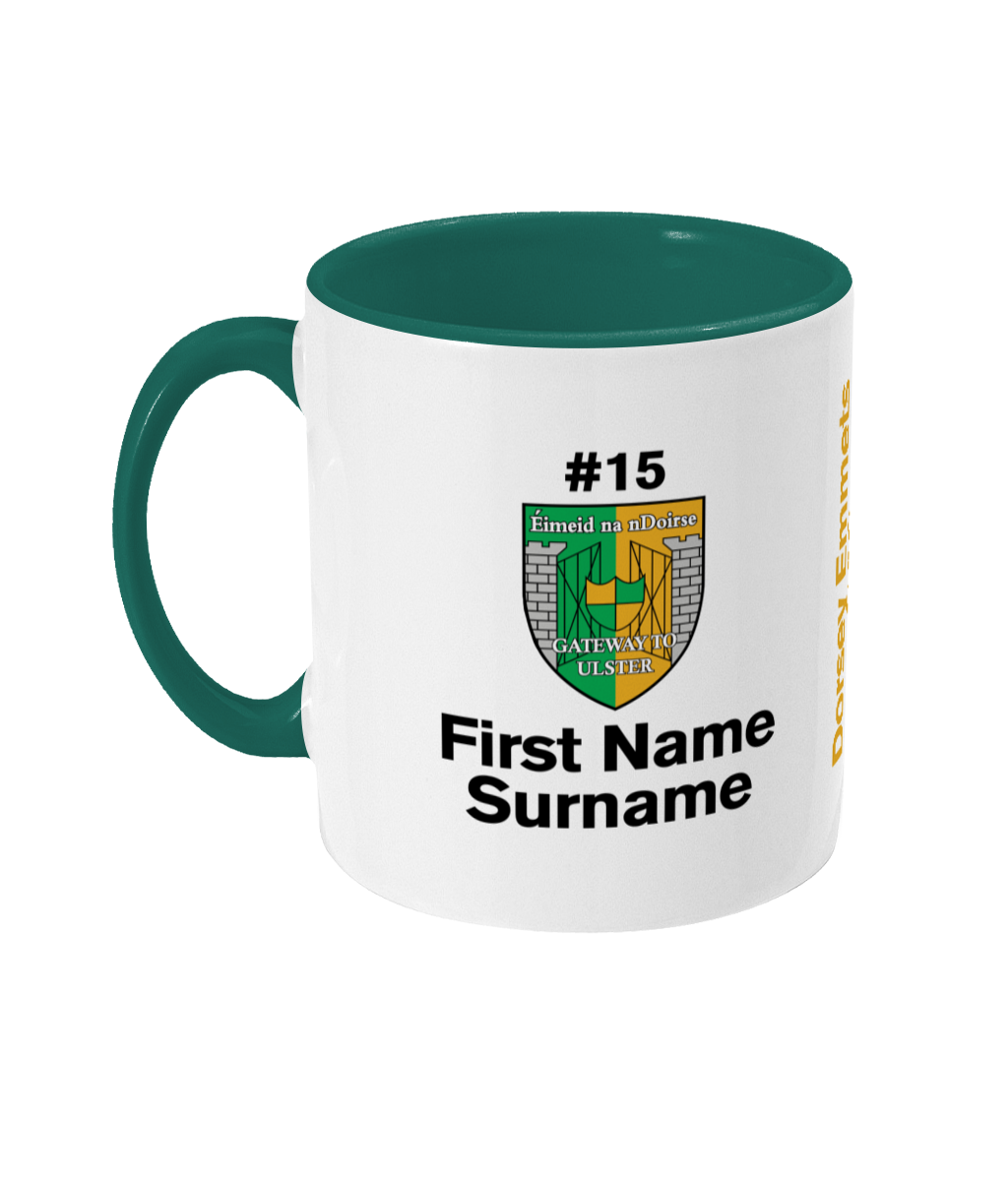 Personalised Dorsey Emmets GAC Mug
