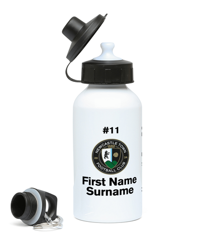Personalised Newcastle Town F.C. Water Bottle